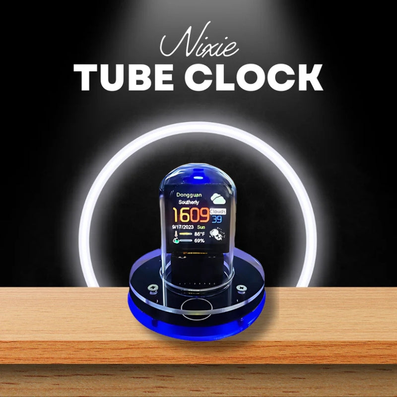 Cyberpunk Smart Nixie Clock