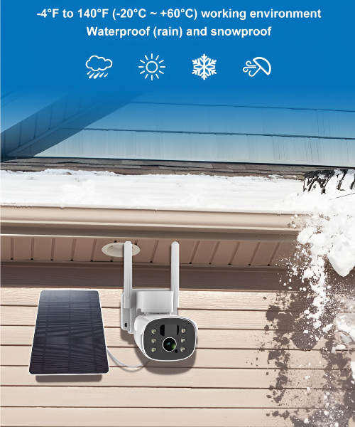 Solar Wireless Outdoor Camera