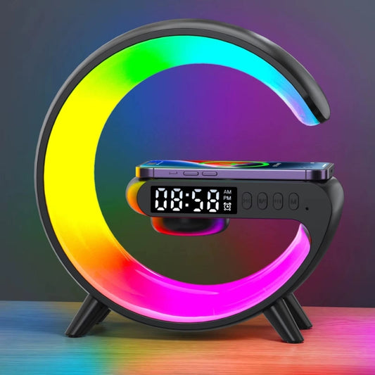 Alarm Clock with Wireless Charging